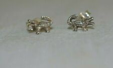 Boucles oreilles crocodile d'occasion  Sainte-Colombe