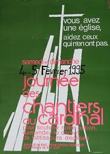 Affiche 1995 journées d'occasion  Nantes-