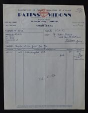 1957 billhead invoice d'occasion  Expédié en Belgium