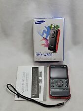 Used, Samsung HMX-W300 Shock & Waterproof 5M Camera Camcorder Red Full HD for sale  Shipping to South Africa