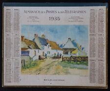 1935 calendrier almanach d'occasion  Nantes-