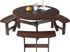 Outdoor wooden table for sale  USA