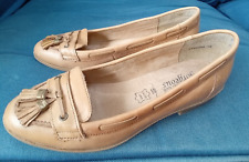 Ladies brown loafers for sale  POOLE