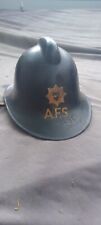 Afs fireman helmet for sale  FERNDOWN