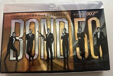 Bond 50: Celebrating Five Decades of Bond 007 (Blu-ray, 2013, conjunto de 23 discos) comprar usado  Enviando para Brazil