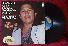 ALADINO ** El Mago de la Rockola Vol. 2 - Solo Exitos ** LP ECUADOR 1982, usado segunda mano  Embacar hacia Argentina