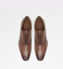 Zapatos Oxford con cordones de cuero marrón Aldo talla 7 nuevos segunda mano  Embacar hacia Argentina