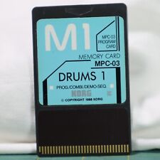 Bateria Korg M1 1 programa cartão de memória MPC-03 1988 Prog. Combi. Demo-Seq. comprar usado  Enviando para Brazil