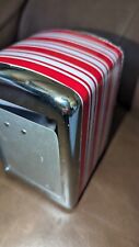 Retro 1950's American Diner Style Napkin Dispenser Holder Red Stripe  for sale  Shipping to South Africa