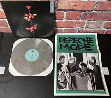 Pôster promocional Depeche Mode ‎Violator LP 1990 1ª IMPRENSA disco de vinil colorido cinza comprar usado  Enviando para Brazil