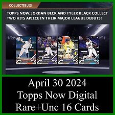 30 de abril de 2024 Topps Now Digital-Raro+Unc 16 Card Set-Topps Colorido Digital comprar usado  Enviando para Brazil