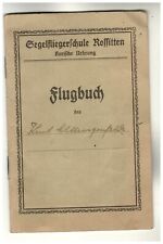 Dokument flugbuch segelflieger gebraucht kaufen  Neugersdorf