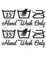 Hand wash decals for sale  GRIMSBY