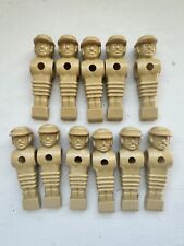 Table Soccer Tan Hat Foosball Table Men Players 5/8th | Set of 11 for sale  Shipping to South Africa