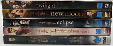 Lote The Twilight Saga Romance Series DVD Completo 5 Filmes Testados Bom-Muito Bom, usado comprar usado  Enviando para Brazil