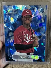 2023 Bowman cromo zafiro selecciones collar de cámara #BSS-5 rojos Cincinnati segunda mano  Embacar hacia Argentina