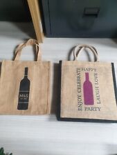 Hessian gift bottle for sale  ROTHERHAM