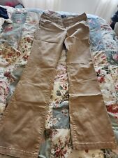 Pantalones chinos para mujer American Eagle 10 caqui corte bota segunda mano  Embacar hacia Mexico