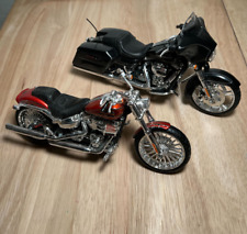 Usado, Lote de 2 motocicletas Harley Davidson usadas em miniatura Maisto (escala 1:12) comprar usado  Enviando para Brazil
