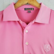 Polo PETER MILLAR x LSCC Jewish Club Talla Grande Verano Confort Rosa Para Hombre segunda mano  Embacar hacia Argentina