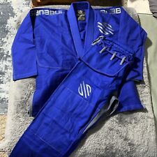 Sanabul Gi Jacket Pant SET Adult A1 Kimono Blue  Brazilian Jiu Jitsu Judo New for sale  Shipping to South Africa