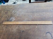 Genuine Polished Boxwood Made In England Wooden Ruler for sale  Shipping to South Africa