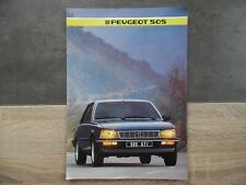 Catalogue peugeot 505 d'occasion  Beaumetz-lès-Loges