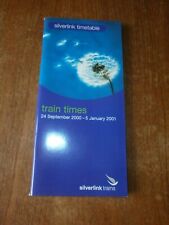 Silverlink trains timetable for sale  CAERNARFON