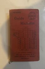 Guide michelin 1919 d'occasion  Bourgoin-Jallieu