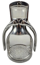 Used, PRESS ONLY VTG Presso Manual Espresso Coffee Press Maker Machine Silver for sale  Shipping to South Africa