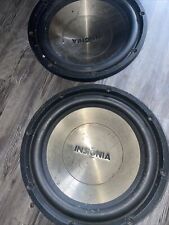 Insignia  12 inch speakers /subwoofers Car Sound System for sale  Shipping to South Africa
