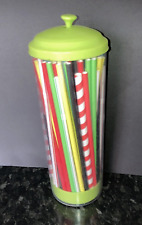 Straw dispenser container. for sale  BEXLEYHEATH