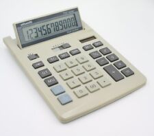 Usado, Calculadora de escritorio solar Olivetti 750 pantalla grande de 12 dígitos + botones grandes 1992 segunda mano  Embacar hacia Argentina