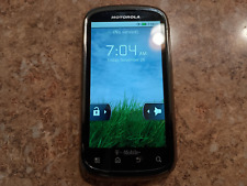 Smartphone Motorola Cliq 2 II MB611 - Gris y Negro (T-Mobile) Muy Raro Desenfoque segunda mano  Embacar hacia Argentina