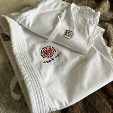 Used, Budo Nord Dento Shotokan Karate Gi White 170 - 1.5Kg for sale  Shipping to South Africa