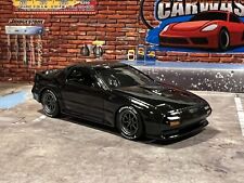 2023 Hot Wheels ‘89 Mazda Savannah RX-7 FC3S (black) w/Real Riders Wheels CUSTOM for sale  Shipping to South Africa