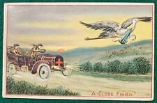 Usado, Cartão postal em relevo 1911 cegonha bebê entrega acabamento próximo humor automóvel comprar usado  Enviando para Brazil