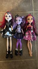 Lote 3 bonecas Ever After High incluídas Cheshire gato Dragon Games Evil Queen Briar comprar usado  Enviando para Brazil