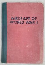 Libro de tapa dura vintage de aviones de la Primera Guerra Mundial segunda mano  Embacar hacia Argentina