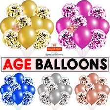 40th 50th Birthday Balloons Age Ballon 30th 18th 21st B'day Party Decor Baloons for sale  Shipping to South Africa