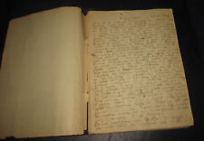 1920 diario manoscritto usato  Roma