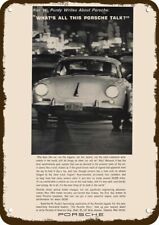1964 PORSCHE 356C carro e KEN PURDY revisão aparência vintage réplica decorativa placa de metal comprar usado  Enviando para Brazil