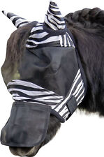 Fliegenschutzmaske zebra nasen gebraucht kaufen  Brandenburg-Umland