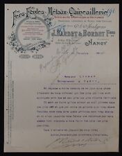Invoice nancy 1909 d'occasion  Expédié en Belgium