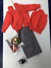 Kit de costura e saltos vintage Mattel Barbie Outfit década de 1960 suéter menina laranja L107 comprar usado  Enviando para Brazil