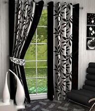 Cortinas de cortina modernas com estampa floral para sala de estar janela casa jardim porta decoração comprar usado  Enviando para Brazil