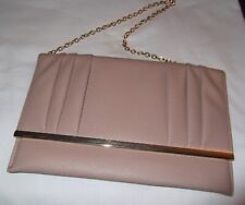 Nude snakeskin handbag for sale  UK
