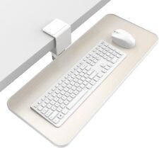 Rotating Keyboard Tray - Under Desk Mount, Ergonomic, Space-Saving, Light Wood for sale  Shipping to South Africa