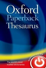Oxford paperback thesaurus for sale  UK