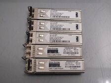 Usado, LOTE DE 5x Transceptores SFP Genuínos Cisco GLC-SX-MM 30-1301-01 GBIC 850nm    comprar usado  Enviando para Brazil